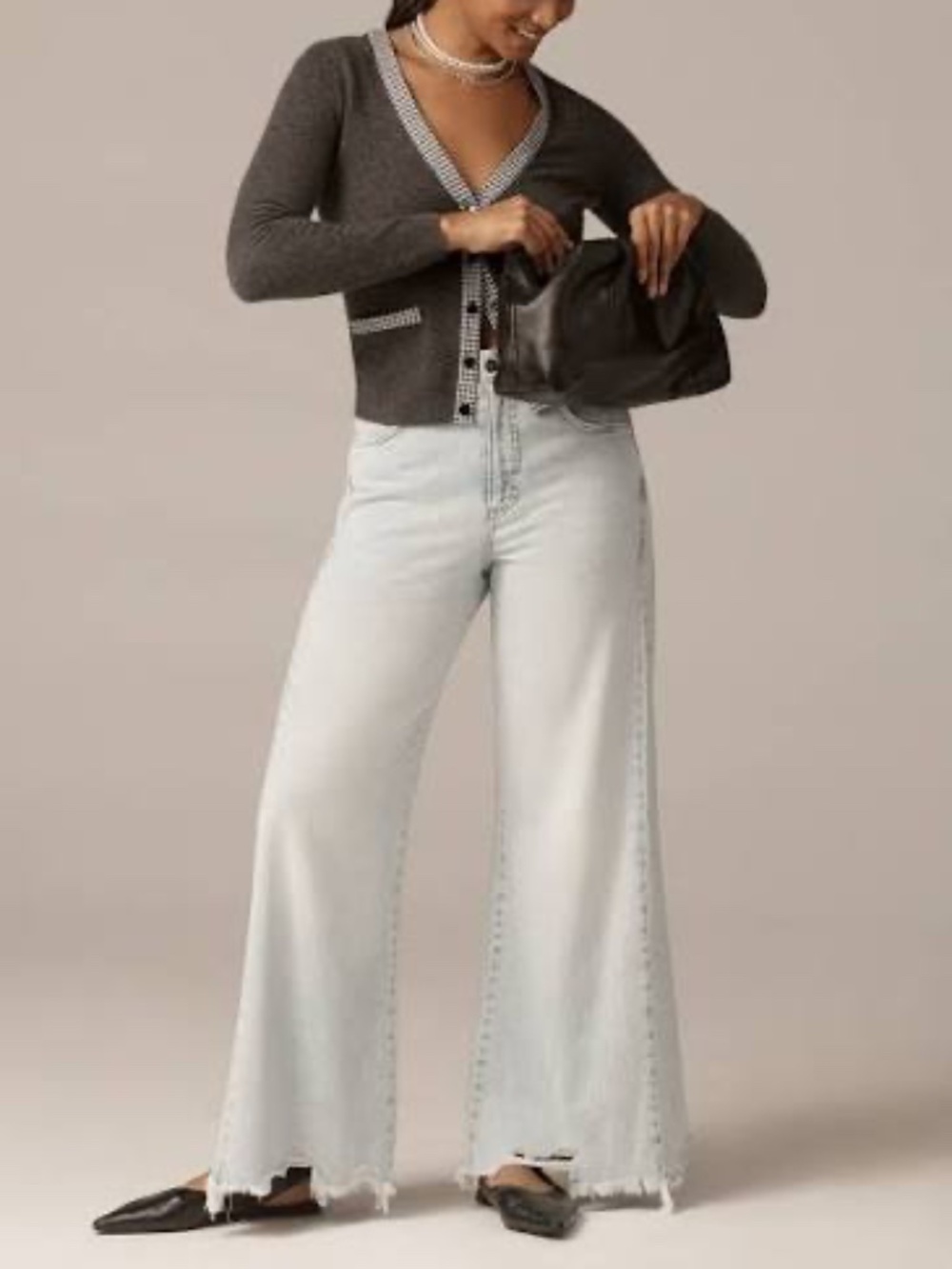 THE ADI CURVY HIGH-RISE FLARE JEANS BY PILCRO 26